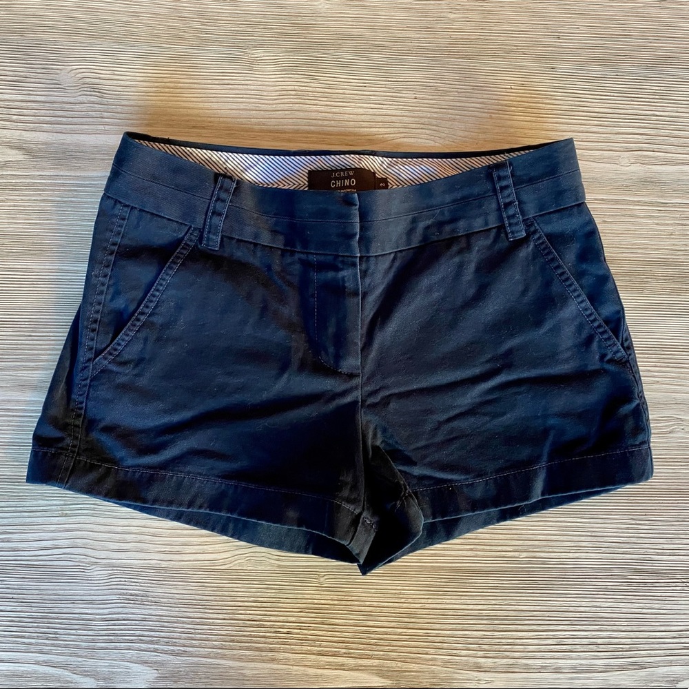 J.Crew Chino Navy Blue Shorts. Size 2. Worn 3 times. Perfect condition.